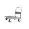 苏识 CZ8-70 70*100cm橡胶轮 载重800kg 重型平板手推车 (计价单位:辆) 银色