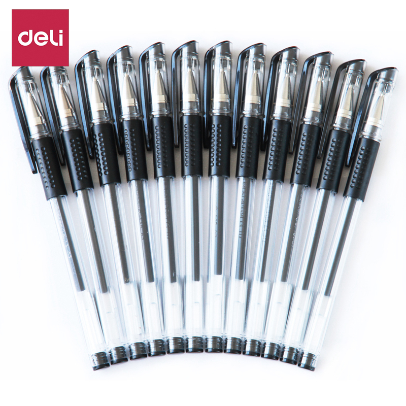 得力deli得力思达6600es中性笔