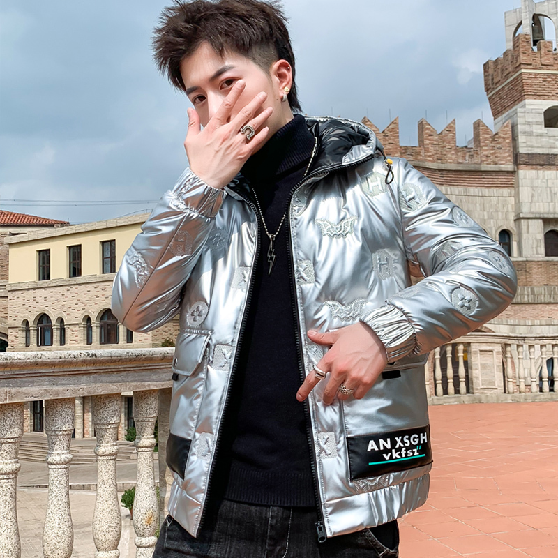 yuansu棉衣男冬季加厚棉袄外套2020年新款男士羽绒棉服潮牌韩版潮流