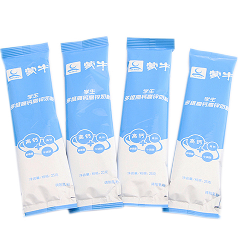 蒙牛学生多维高钙高锌奶粉400g营养早餐冲调高清大图