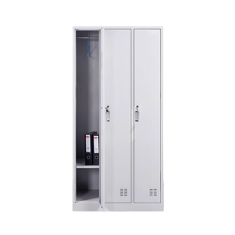 钢制员工更衣柜宿舍储物柜带锁高清大图