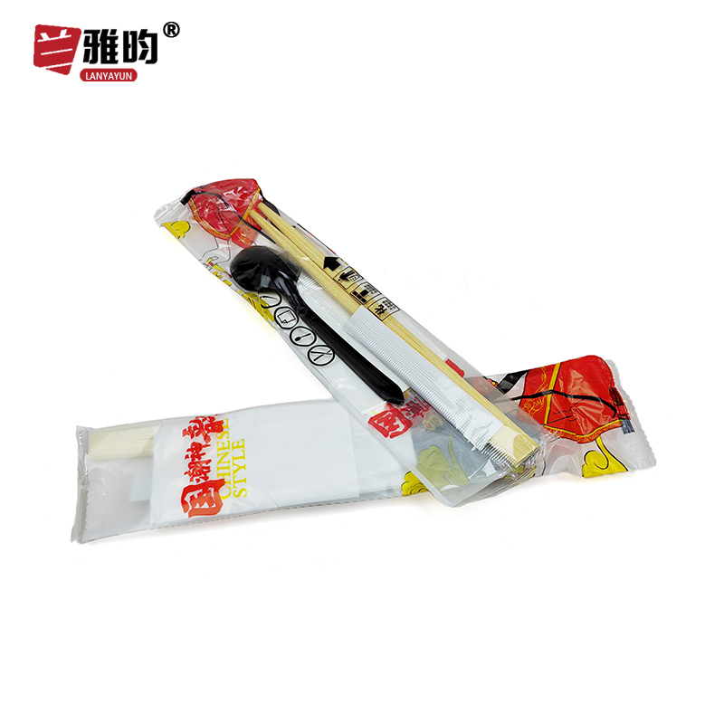 兰雅昀 一次性餐具包 4件套 包高清大图