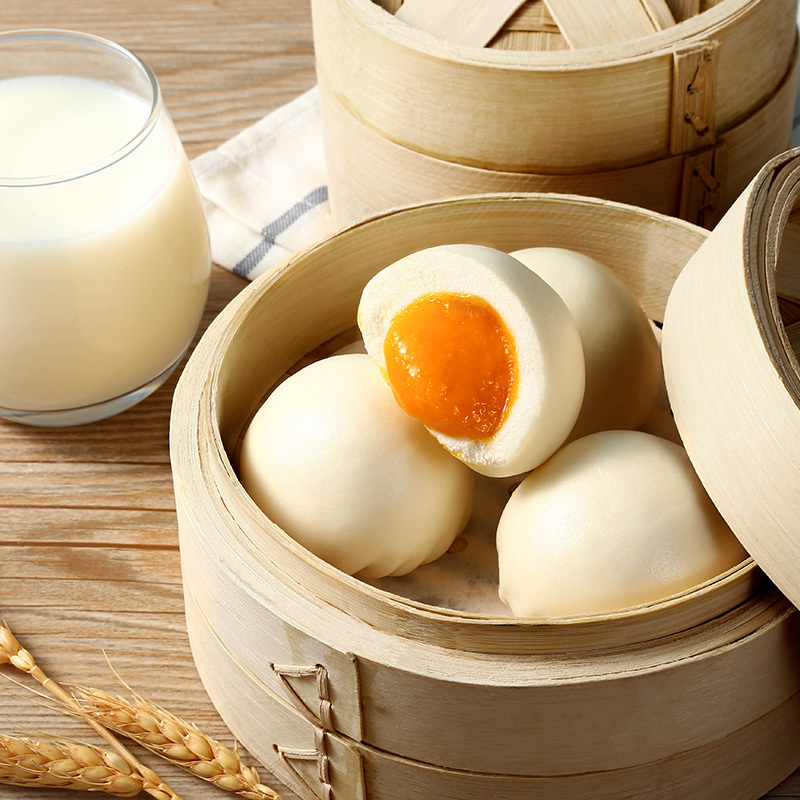 5g 方便早餐包子广式广府早茶点心速食品