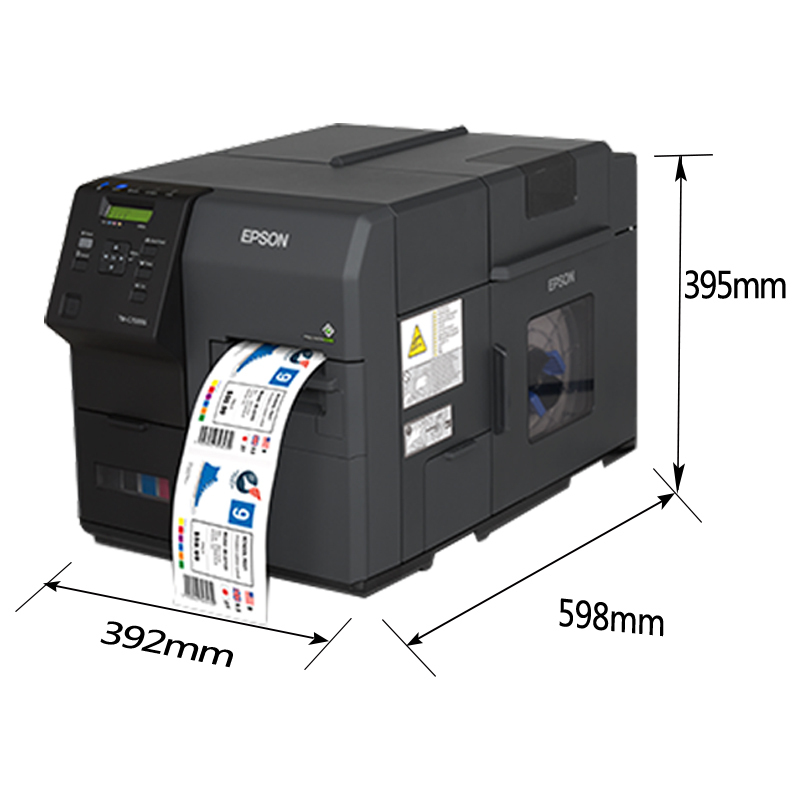 爱普生(EPSON) TM-C7520G 工业级高速全彩色喷墨标签打印机 支持网络打印 300mm/s高清大图