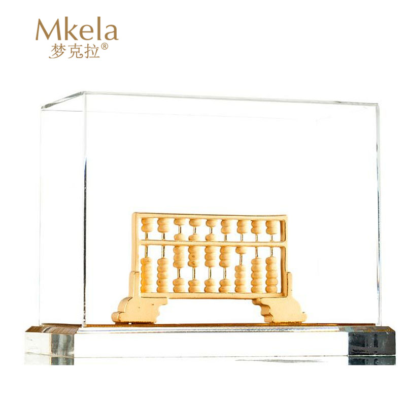 梦克拉 工艺铸金工艺品摆件 算盘