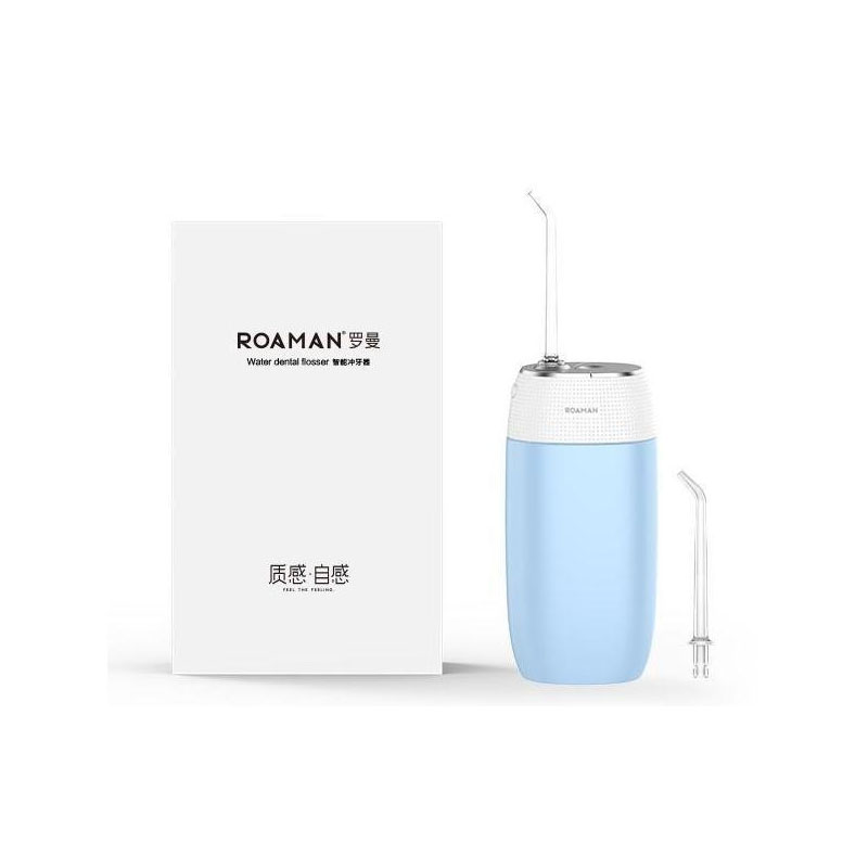 罗曼(ROAMAN) 冲牙器水牙线便携式迷你洗牙器家用 Mini1 粉色/蓝色(备注颜色)
