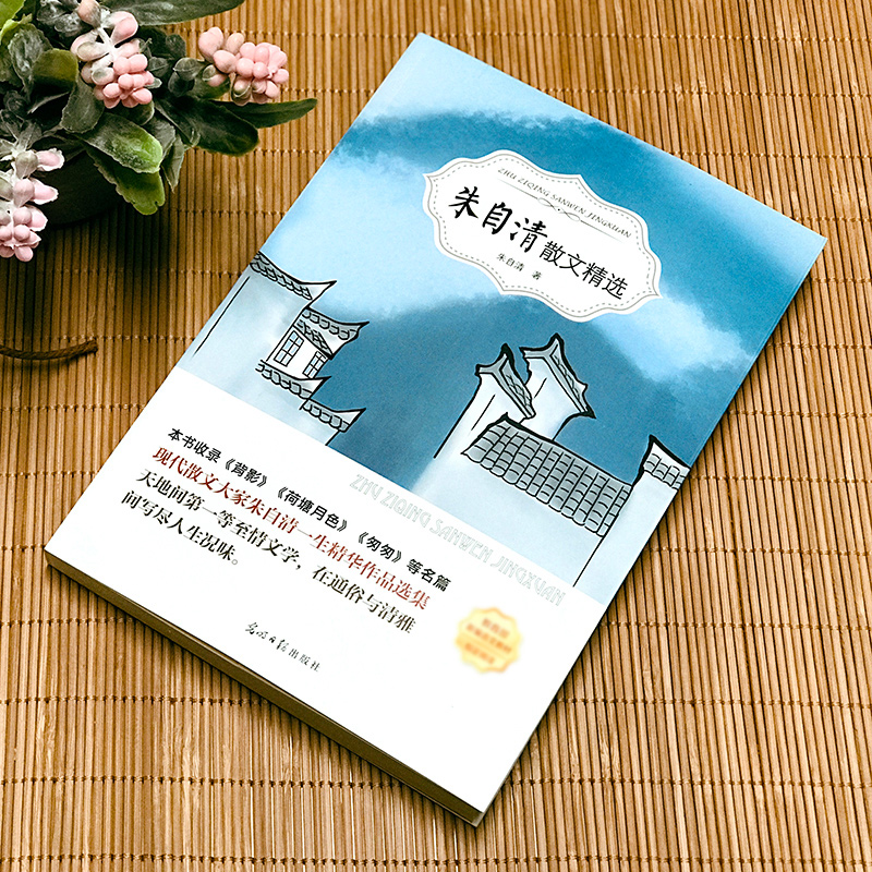 [正版]朱自清散文集全集背影匆匆荷塘月色青少年初中生小学生六年级课外阅读书籍必读经典文学读本作品选散文精选光明日报出版高清大图