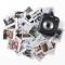 富士(FUJIFILM)INSTAX 拍立得相纸 SQUARE10/6方形白边 快显胶片交卷(10张)适用富士方形相机