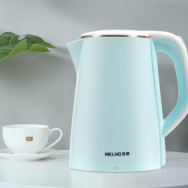 美菱(MELING)MH-1822家用保温电水壶 食品级304不锈钢内胆 1.8L大容量