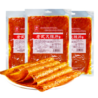 源氏大辣片辣条豆皮香辣味休闲零食180g*3袋