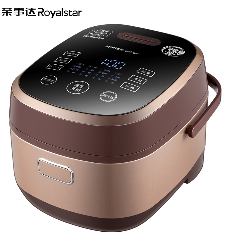 荣事达(Royalstar)微电脑电磁电饭煲RFB-IH40E IH大火力均匀加热,米粒会跳舞