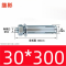 JIBIN/继彬 GB22795-表5 膨胀螺栓 碳钢 镀白锌 M30×300 个