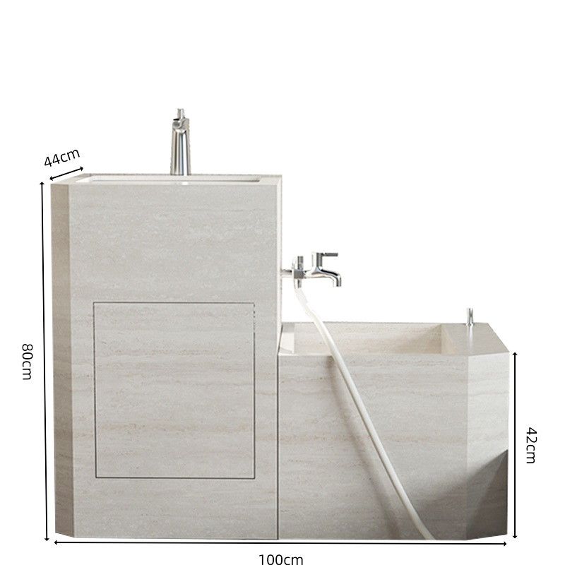 怡卓欧洗手池100cm个高清大图