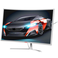 AOC AG320FC8/3W 31.5英寸 VA广视角 1800R曲率 85%NTSC广色域 游戏电竞曲面显示器