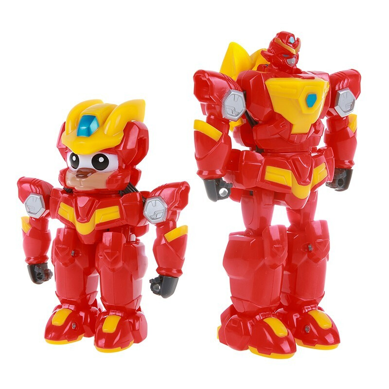 智尊 星原小宝2之神勇v5队变形合体机器人新元星源星宝玩具男孩儿童