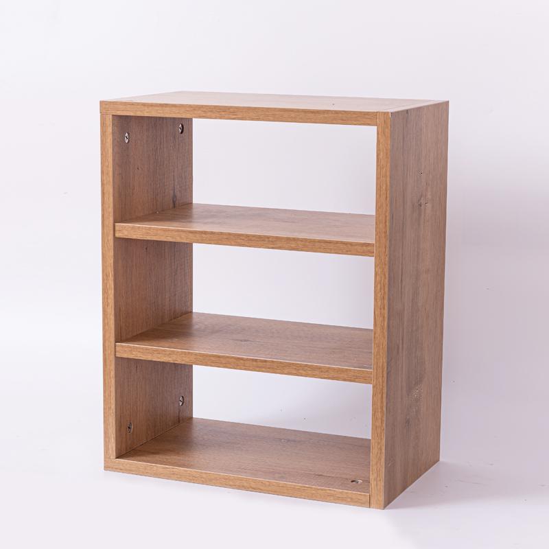 加厚储物格子柜书柜自由组合实木置物架方格柜墙柜可定制柜子定制