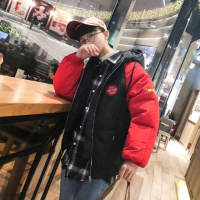 冬季原宿风宽松棉袄男加厚韩版潮流休闲面包服短款学生棉衣外套