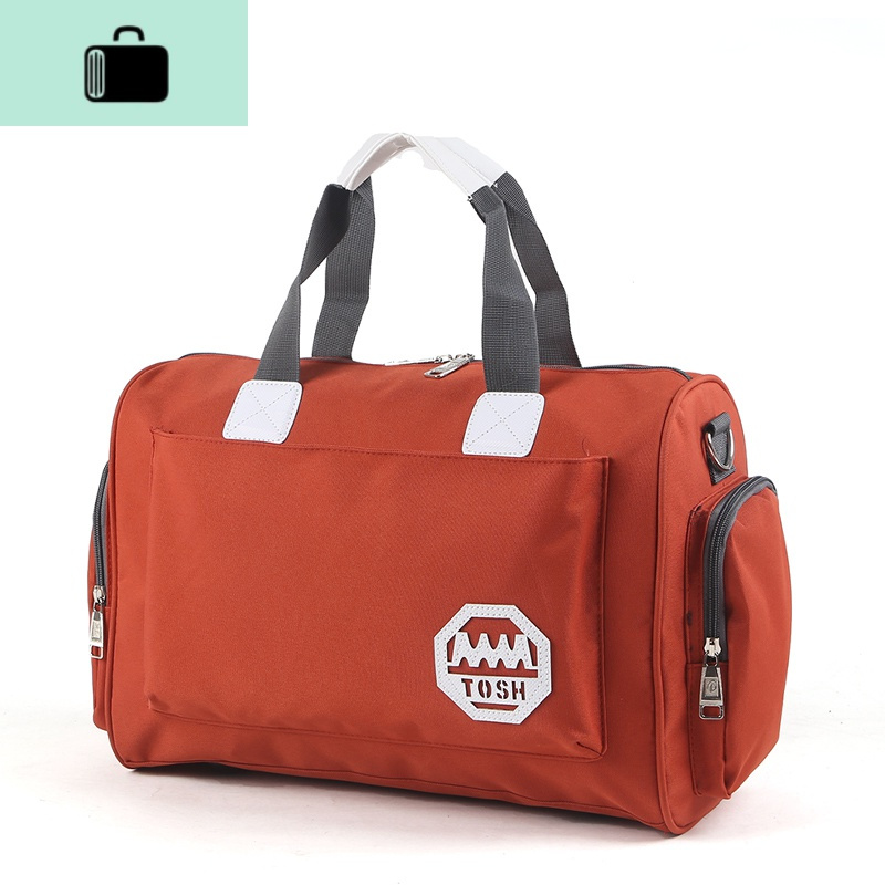 韩版大容量旅行袋手提旅行包可装衣服的包包行李包女防水旅游包男new