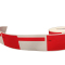开仰(KAIYANG)P-50R-LT-SC预印logo尾签不干胶标签纸45*30+50mm/150片/卷 红色