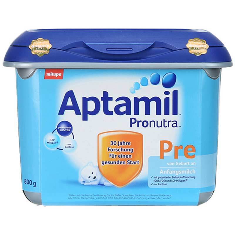 Aptamil 德国爱他美 婴幼儿配方奶粉 安心罐 pre段(0-6月)800g/罐 德国原装进口
