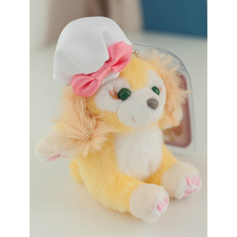 迪士尼cookie公仔达菲熊好友厨师狗毛绒玩具公仔迪士尼曲奇狗挂件