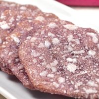 旺旺黑米雪饼258gX3袋黑米果饼干儿童怀旧膨化办公室休闲零食品