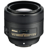 尼康(Nikon) AF-S 85mm f/1.8G 尼康卡口 67mm口径 远摄定焦镜头