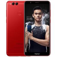 华为/荣耀(honor) 畅玩7x 全网通标配版 4GB+32GB 魅焰红 老人机 移动联通电信4G 华为荣耀手机