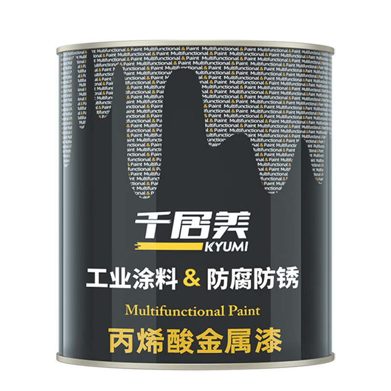 千居美防锈漆免除锈金属防腐彩钢瓦翻新专用漆免除锈打磨油漆高清大图