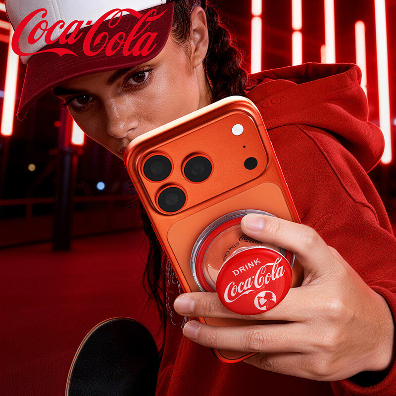 Coca Cola可口可乐 PopArt系列磁吸气囊手机支架 T61高清大图