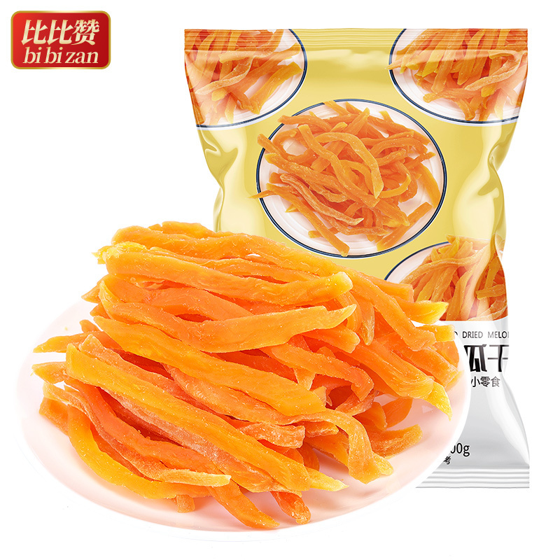 [第二件减2元]欧贝拉红心地瓜干500g袋装薯条干软糯红番薯条农家自制休闲健康零食小吃
