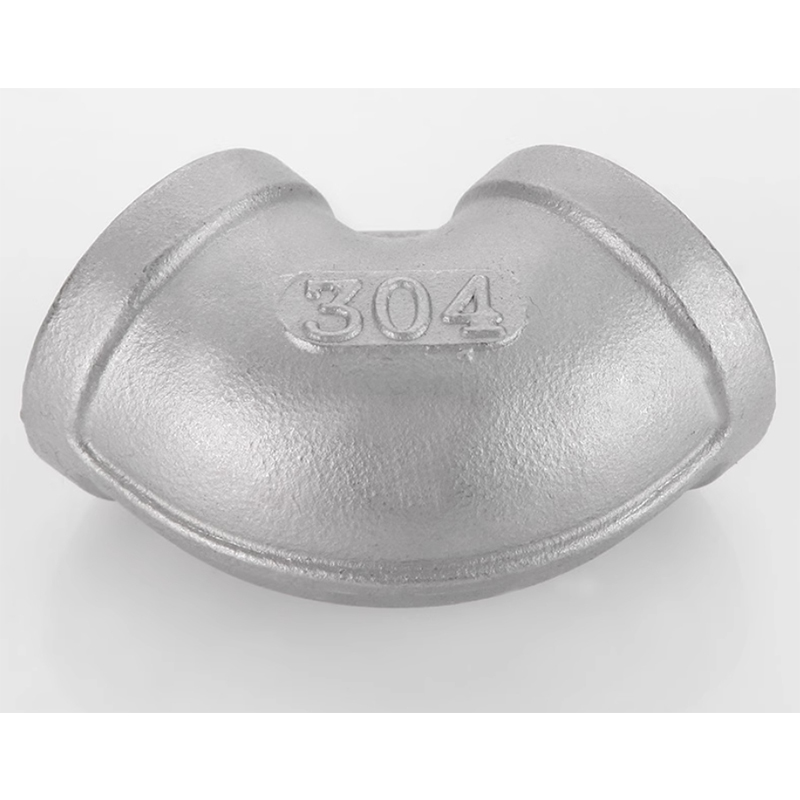 兴酉 不锈钢90°弯头 DN80 个高清大图