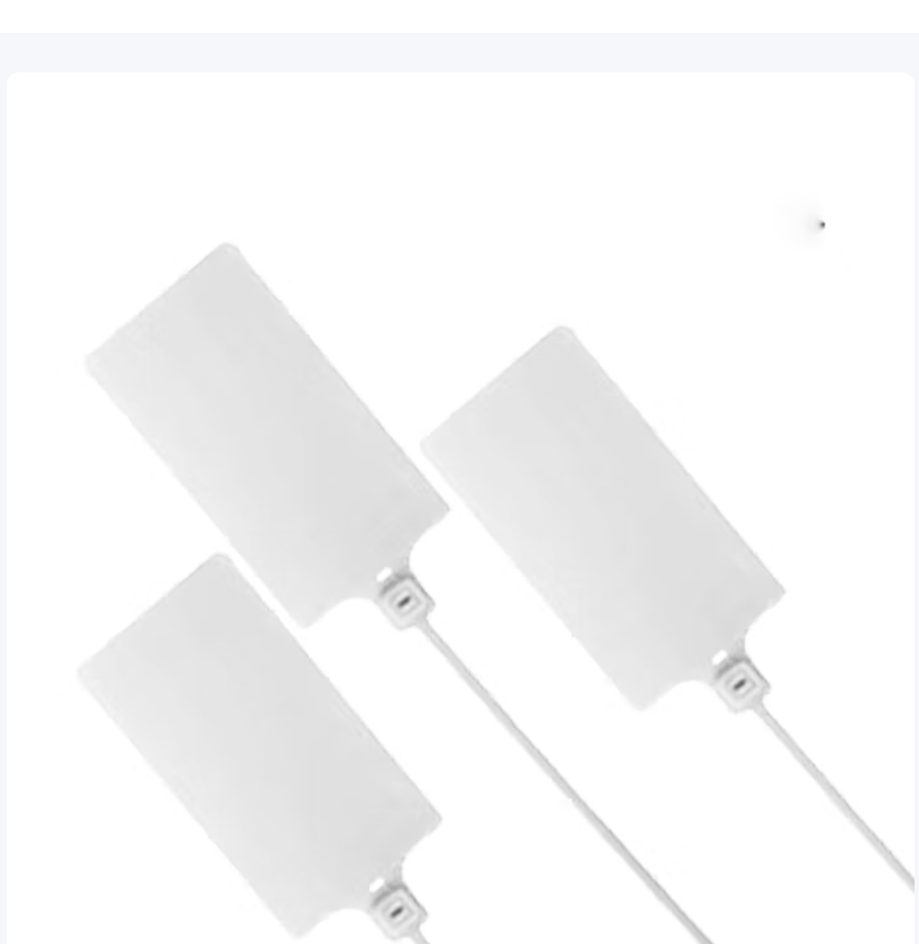 苏识 塑料封条大号吊牌记号封签物流标牌扎带 425mm白色 100根/包 AF233 包高清大图