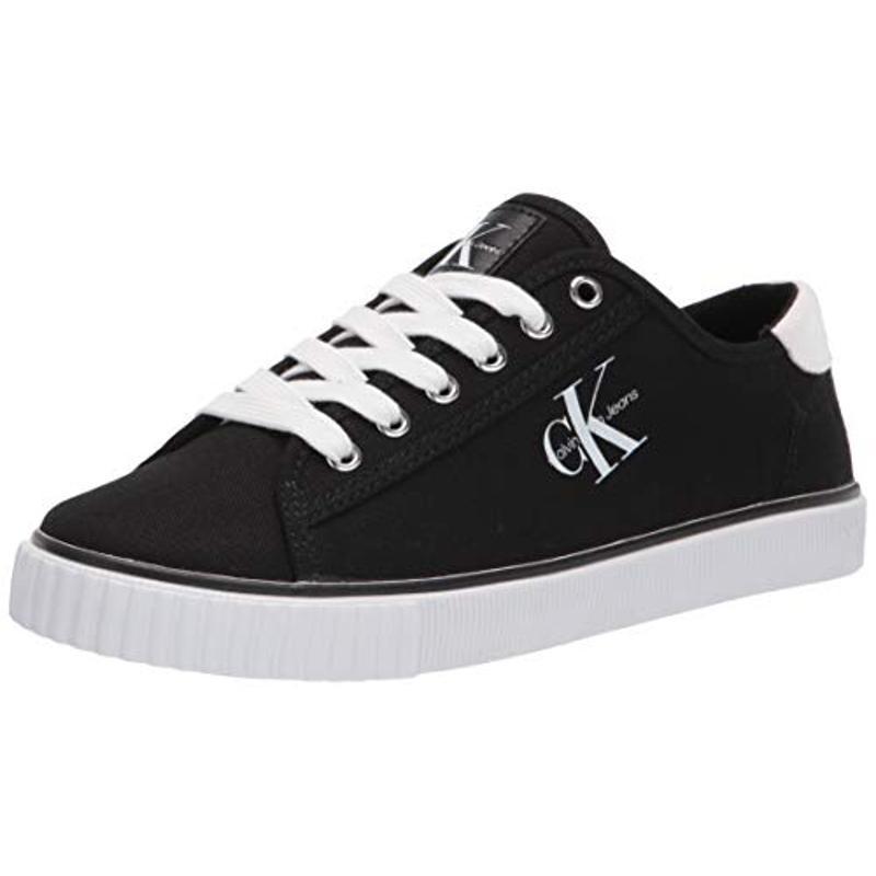 简约百搭 防滑耐磨 女士休闲鞋板鞋视频介绍_calvin klein卡文克莱 ck