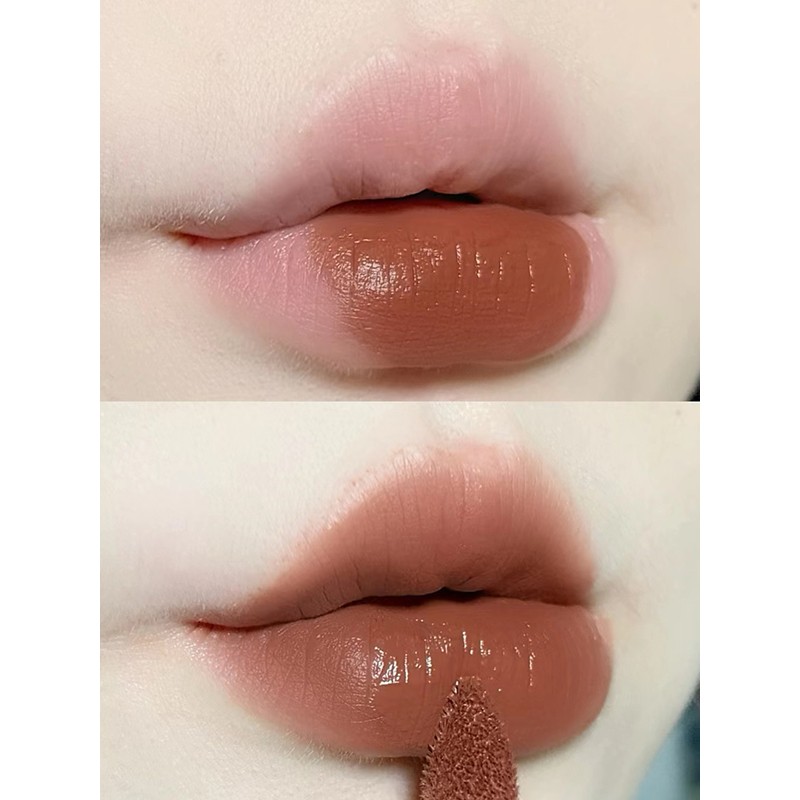 迪奥(Dior)持久黑盖哑光唇釉烈艳蓝金锁色保湿显色唇蜜 200#土棕奶咖高清大图