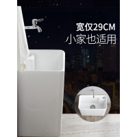 阳台陶瓷洗拖把池卫生间地盆大号拖布池落地式家用小号墩布池盆