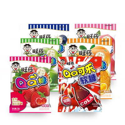 旺旺 旺仔草莓味qq糖70g*2包