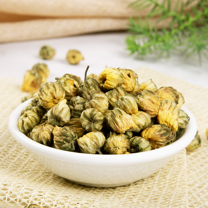 买1送1同款 再春堂杭白菊正宗桐乡胎菊50g王茶叶杭州菊花花草茶搭金银花茶