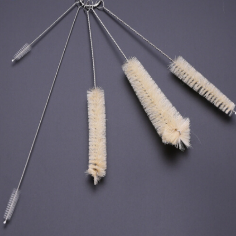 企购优品量筒刷试管刷羊毛铁杆总长32厘米铺毛18厘米直径16厘米