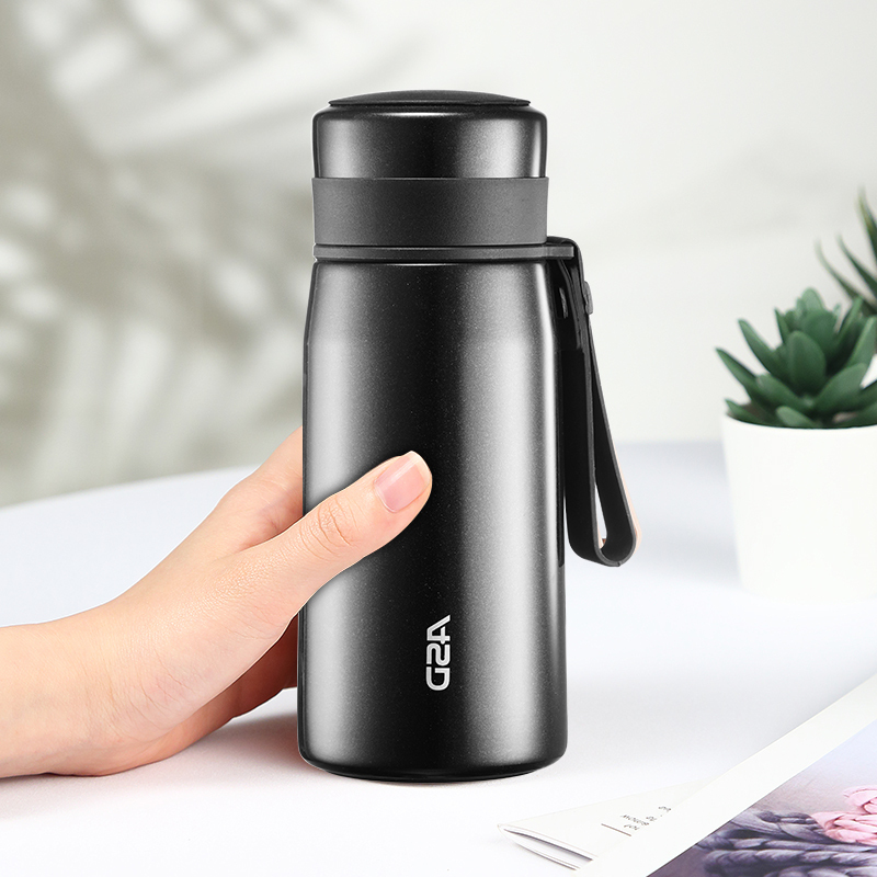 爱仕达保温杯316不锈钢水杯便携可爱学生简约杯男女士大容量杯子伯爵