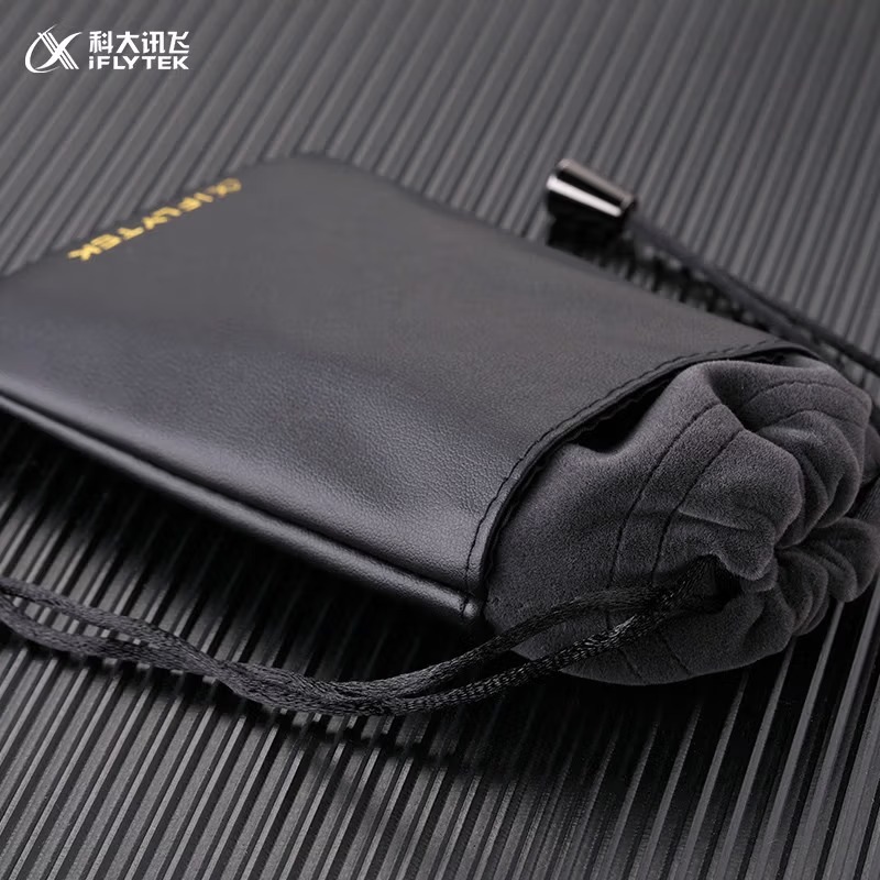 大讯飞录音笔双层收纳袋 绒布+PU皮 通用型高清大图