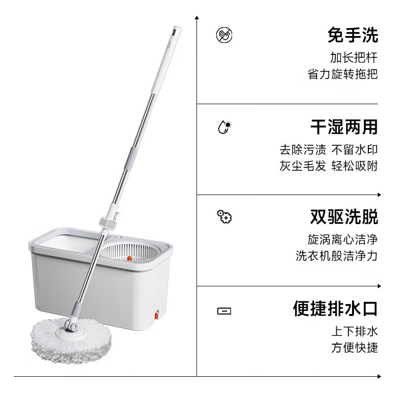 五月花减速旋转拖把WYH-A16