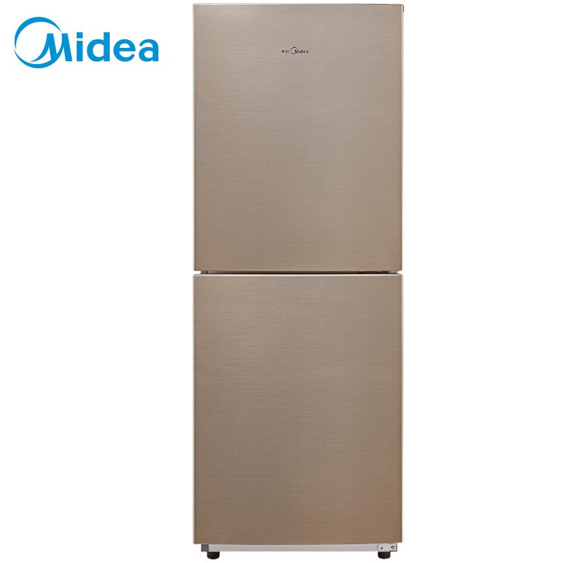 美的(Midea)166升 双开门冰箱家用小型电冰箱冷藏冷冻节能 BCD-166WM