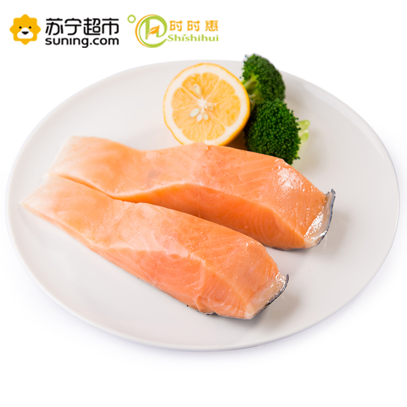 时时惠 三文鱼段500g/包(125gx4段)高清大图