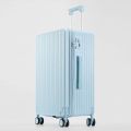 超大容量行李箱女高颜值今年流行密码皮箱子上档次拉杆ihs旅行箱 冰川兰（薄荷绿） 20寸