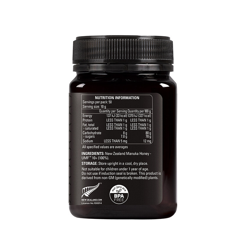 康维他原装进口麦卢卡花蜂蜜(UMF10+)500g*1