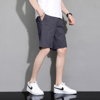渔人船长夏季男士短裤轻薄透气迷彩印花纯棉休闲运动裤五分裤