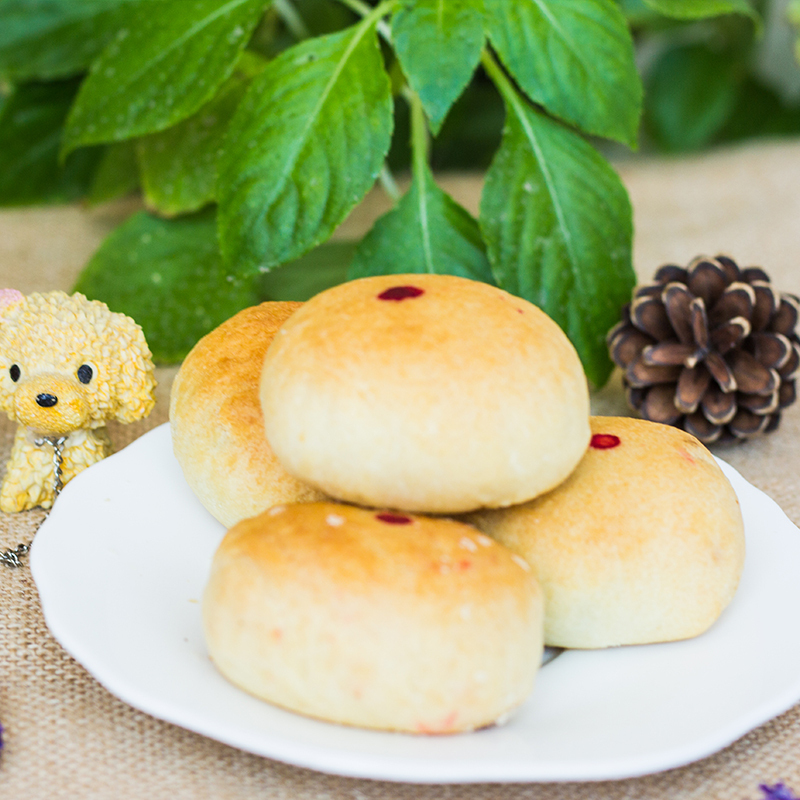 老琪麦土月饼红枣五仁混合口味2000g中秋节月饼礼盒陕北土月饼企业团购