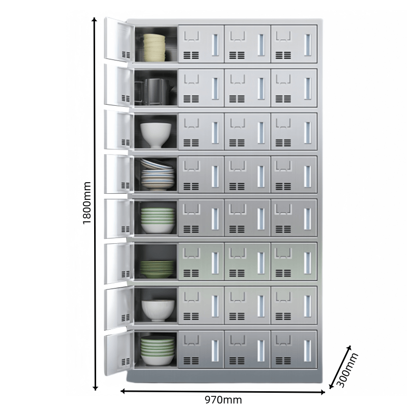 豫龙都碗柜32门台高清大图