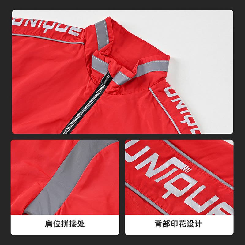 [1件3折]铅笔俱乐部秋冬新款男童外套中大童双层棒球服儿童反光条夹克图片